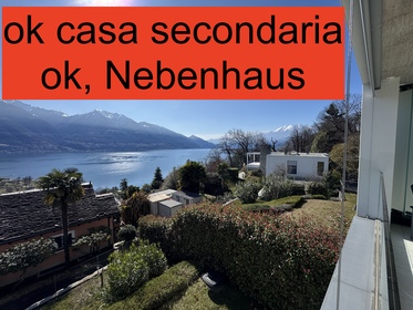 ESCLUSIVO APPARTAMENTO VISTA LAGO – ELEGANZA E PRIVACY A MINUSIO